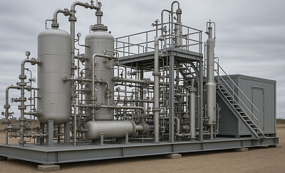 Модульные установки в нефтегазовой отрасли