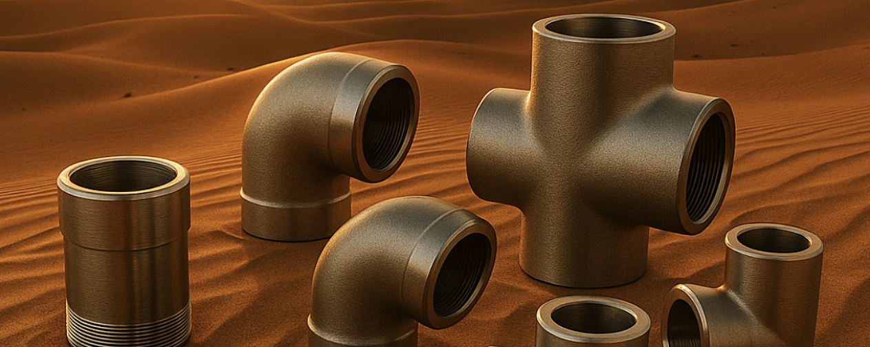 Высокотемпературные фитинги ASME: Жар пустыни