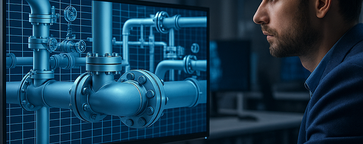 Цифровые двойники оптимизируют проектирование трубопроводов по ASME B31.3